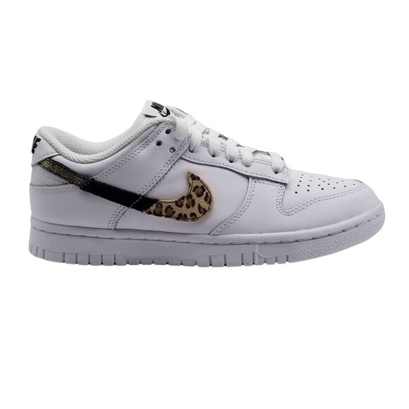 Nike Dunk Low SE Primal White Animal Print Womens Sneaker Shoes Size 5 DD7099 10 - Picture 1 of 8